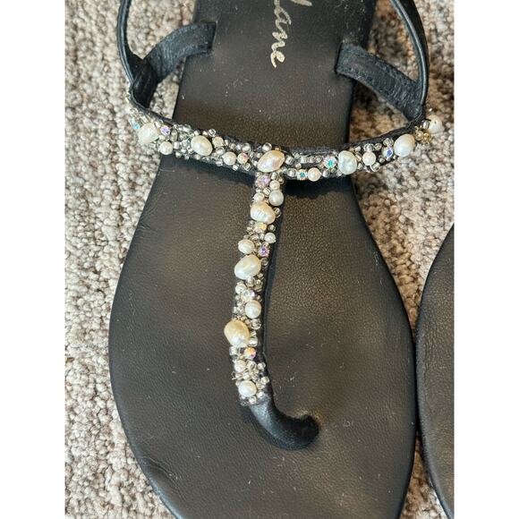 Lilla Lane Jen Pearl Sandal.  Size 38. - Picture 4 of 9